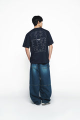25SS ベアドールラインアーカイブショートスリーブTシャツ ダークネイビー
