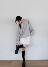 リボンチュールミニスカート