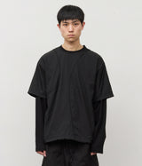 Race Stitch Layered Top