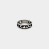 Static Star Band Ring