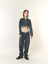 ローライズデニムパンツ (FOR UNISEX)