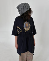 Wide Hole Button Beanie