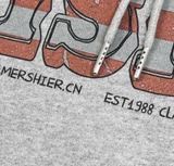 American Vision クロップフーディーTシャツ 232790404