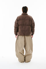 DSXBS STATELY PADDING JUMPER CHOCOLATE