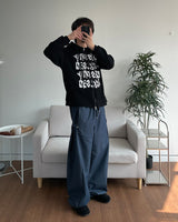サイドスナップデニムパンツ
