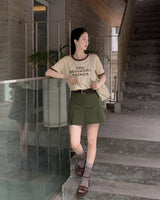 ラムーレタリング半袖Tシャツ