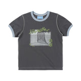 Nirai Ringer Tee - Charcoal