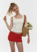 [B-BASIC] Standard Wide Square Neck Sleeveless (2 SIZE)