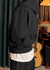 Holy Waffle Crop Hoodie 2COLOR