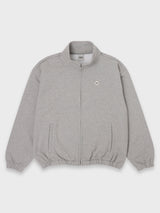 SKULL ZIP JACKET - GREY