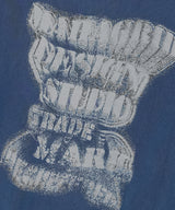 GRUNGE SLOGAN PIGMENT SWEATSHIRT