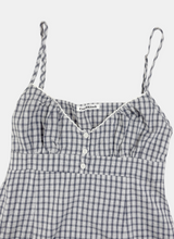 Moment Gingham Bustier Dress