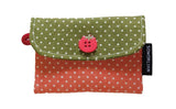Simple Card wallet _Tomato