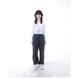 ナビレラパンツ　チャコール