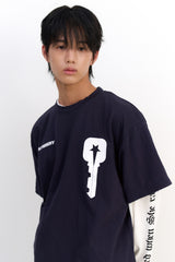 スターキーズヴィンテージTシャツ (ネイビー)