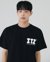 ITZ ミニロゴシャツ　ブラック
