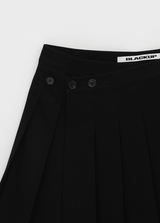 [MADE] Daruru Cotton Pleated Wrap Skirt