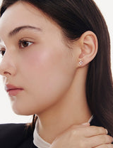 26SS★トゥルーリー エッセンス 14K ベイン フラワーピアス