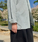 Crinkle Stripe Shirt