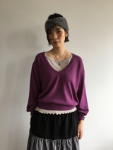 Maeve V-neck Knit (5color)