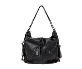 Bold Youth Leather Bag – Black