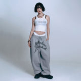 ENE See-through Sleeveless - WHITE