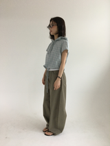 ヘイデン チェック フーディー シャツ(3color)