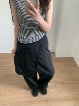 Le Nylon Layered Pants (2color)