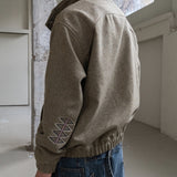 Machete wool blouson / Taupe melange