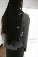 beads hairy muffler(2colors)