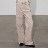 STRAIGHT CLASSIC PANTS_BLUE GRAY