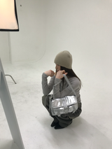 ribbed knit beanie
