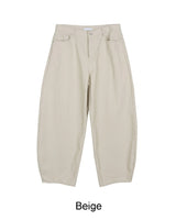 Foreign studded herringbone pants