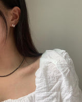 (silver925) Lovely ribbon piercing type2 *silver