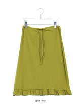 Veloce Frill Banding Midi Skirt