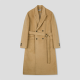 Solari Double-Breasted Long Coat (2 Colors)