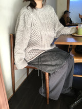 ムードニットスカート