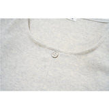 LILY SHIRRING STRING TOP_OATMEL