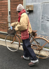 COLOR BLEND KNIT BAG