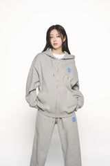 25SS ボックスベーシックロゴジョガーパンツ メランジ
