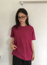 [unisex] シオニ ベーシック レイヤード 半袖Tシャツ
