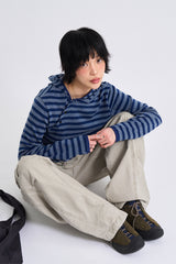 Dyeing washed panel pants