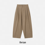 マーロン ツータック カーブド スラックス
