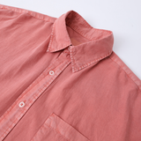 Glass Pigment Basic Cotton Shirt