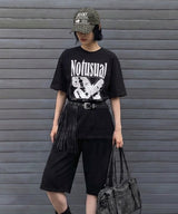 バタフライオーバーフィットTシャツ - 4COLOR