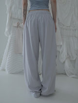 Slow Pintuck Nylon Pants