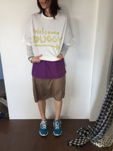 YWD WELCOME Tシャツ_アイボリー (1color)
