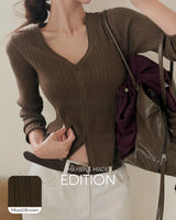 MADE. Erby V-neck knit cardigan