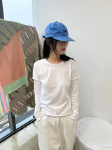 カットアウトレイヤードTシャツ