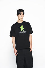 25SS エイリアンベアショートスリーブTシャツ ブラック